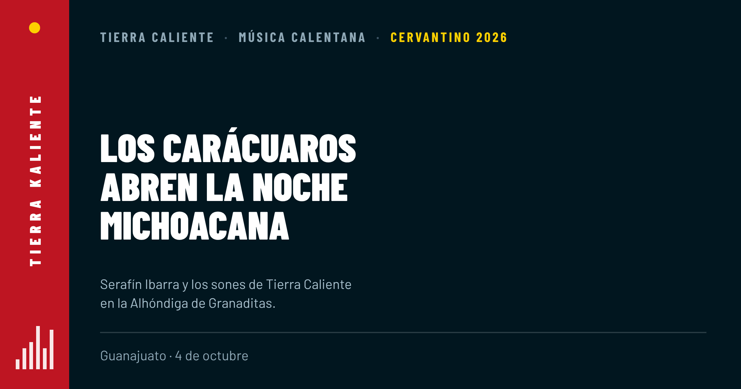 Los Carácuaros abren la Noche michoacana del Cervantino con música de Tierra Caliente