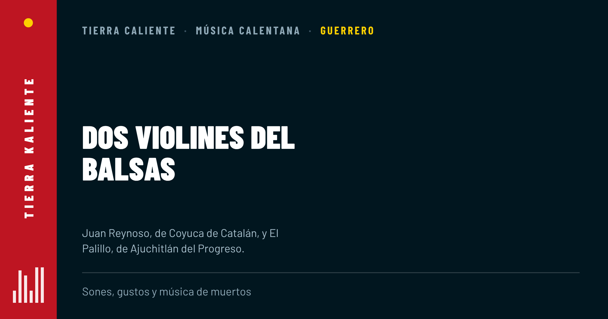 Dos violines del Balsas: Juan Reynoso y \"El Palillo\", maestros de la música de Tierra Caliente