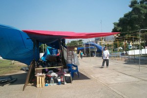 Incierta, desocupación de la “pérgola” municipal
