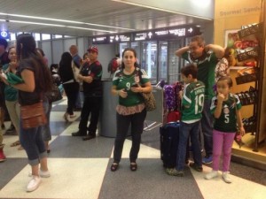 Aterrizó el Tricolor en sede del debut de Copa Oro