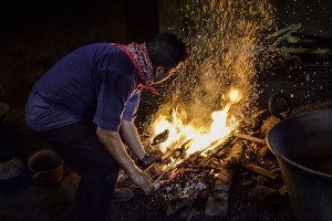 “En pique”, producción de artesanías en Santa Clara