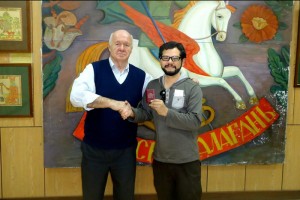 Grabador Zitacuarense recibe condecoración rusa