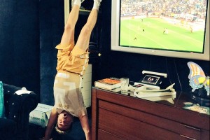 Christian Castro festejó de forma peculiar a Pumas