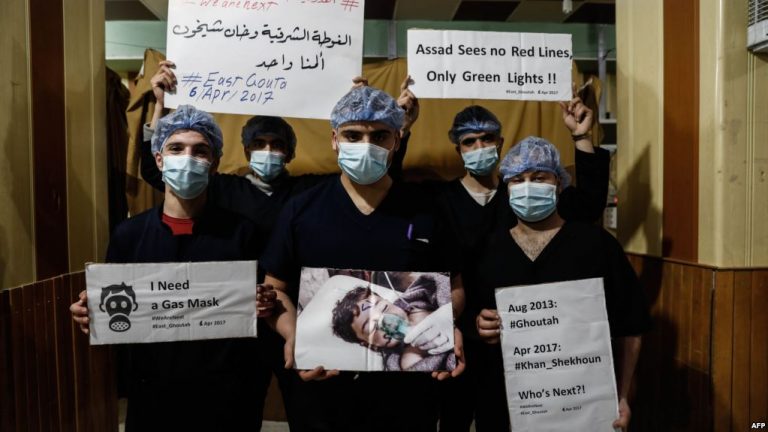 Casa Blanca acusa a Rusia de &#8220;encubrir&#8221; ataque químico en Siria