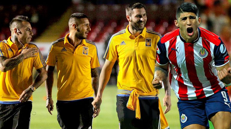 Pulido igual de efectivo que Gignac, Sosa y Vargas juntos