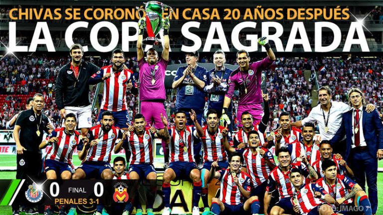Sufrido y en penales, Chivas es campeón en casa 20 años después