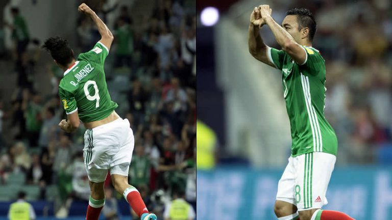 Marco Fabián y Raúl Jiménez compiten por Mejor Gol de Confederaciones